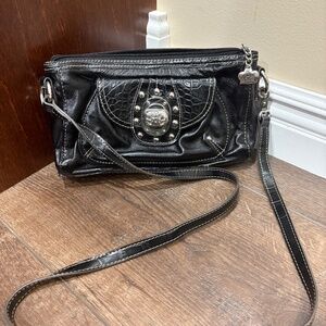Kathy Van Zeeland black crossbody bag